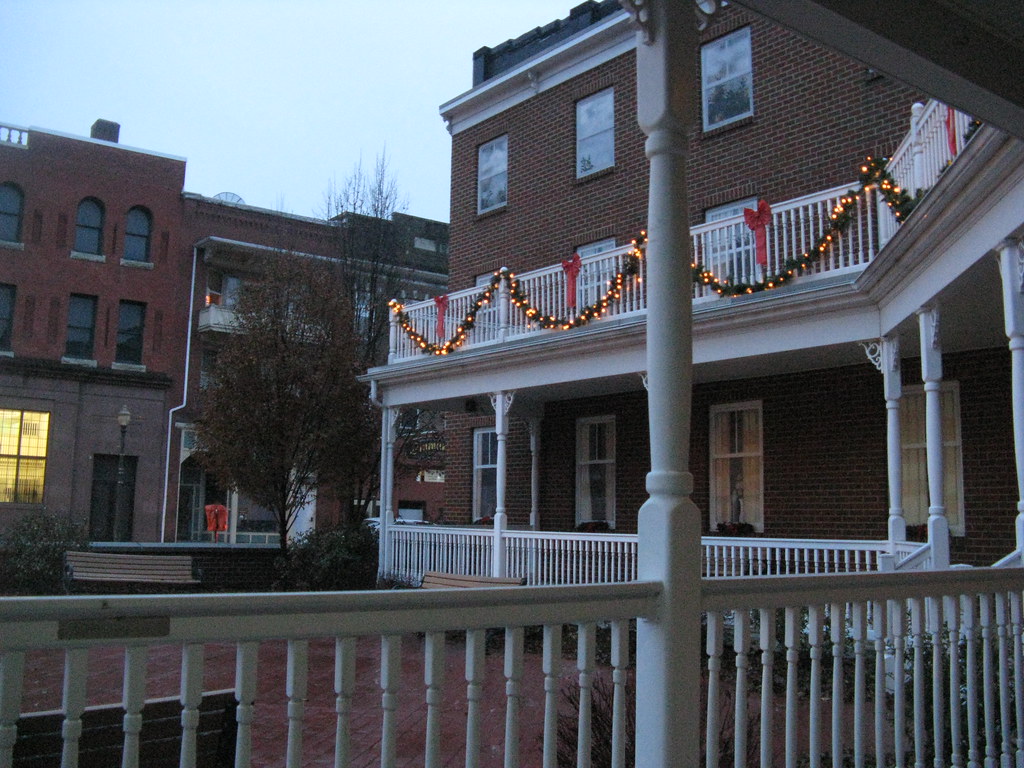 City Hotel Park Tyrone, PA A view of the Porch from the … Flickr