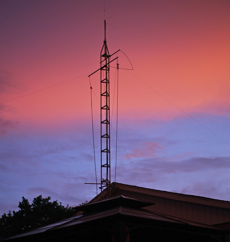 Ham Radio Antenna Farm, There Is Room At The Top Flickr