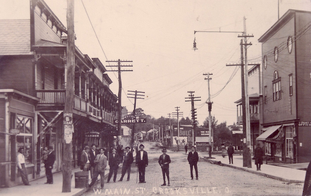 West Main Street, Crooksville, Ohio Perry County Historical and