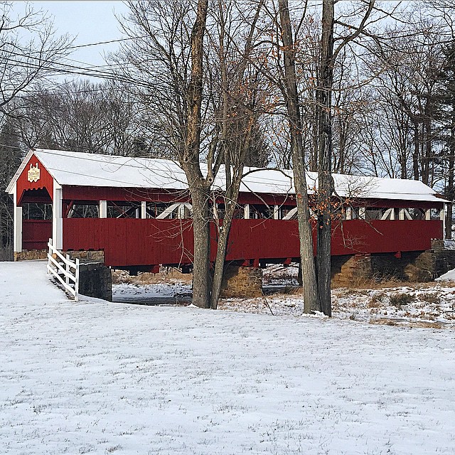The Trostletown Covered Bridge is located near Stoystown, … Flickr
