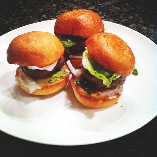 Homemade sliders These were delicious. Mary Hall Flickr