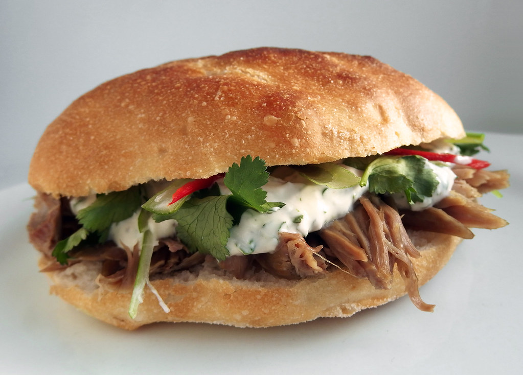 Turkish roll with lamb shoulder Marinated lamb shoulder ov… Flickr