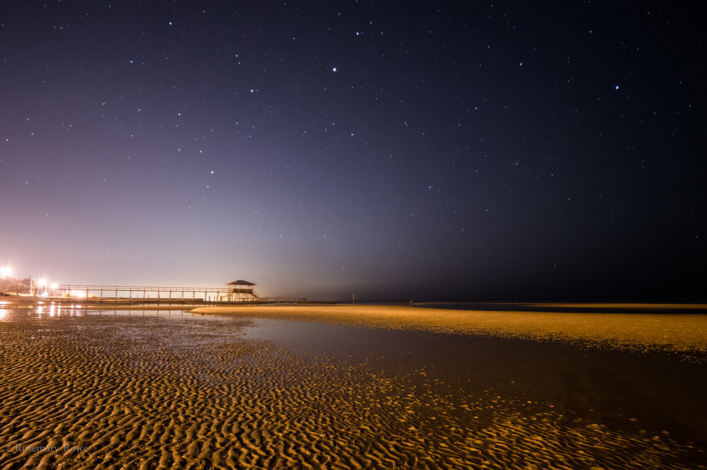 Low tide in Waveland I love low tide. Makes for some inter… Flickr