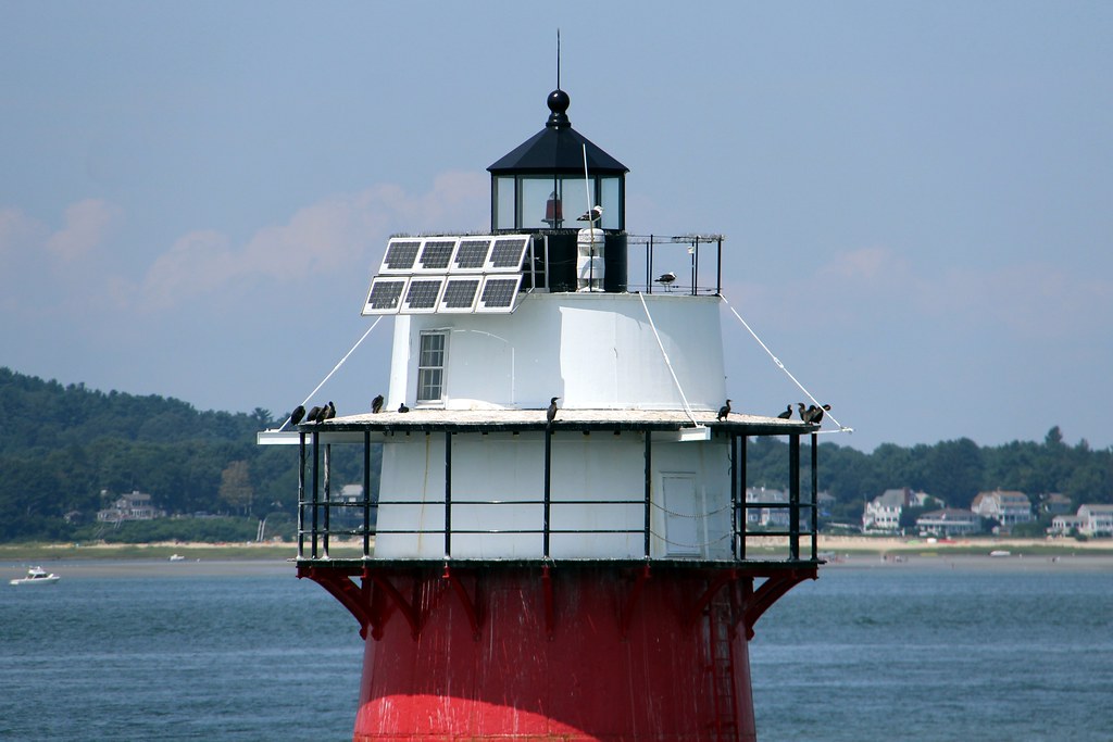 Duxbury Pier Lighthouse (Bug Light) Lantern room and upper… Flickr