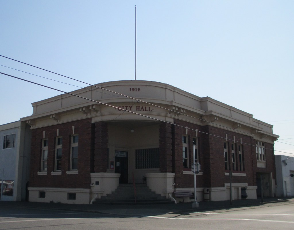 Old Coquille, Oregon City Hall Built in 1912, this former … Flickr