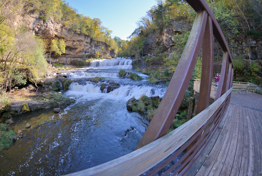 Willow River Falls Willow River State Park. Hudson, Wiscon
