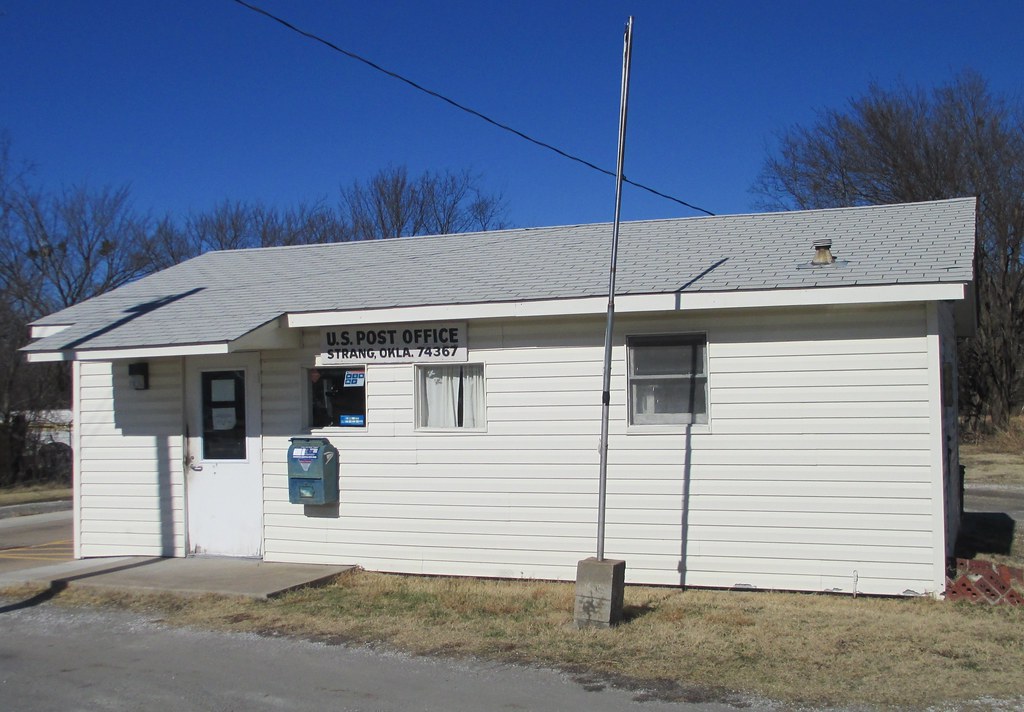 Post Office 74367 (Strang, Oklahoma) Strang is a small tow… Flickr