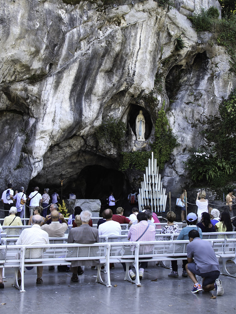 The Grotto at Lourdes On 11 February 1858, St Bernadette S… Flickr