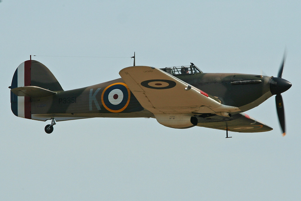 Hawker Hurricane IIa 'P3351 / K' (FAZXR) a photo on Flickriver