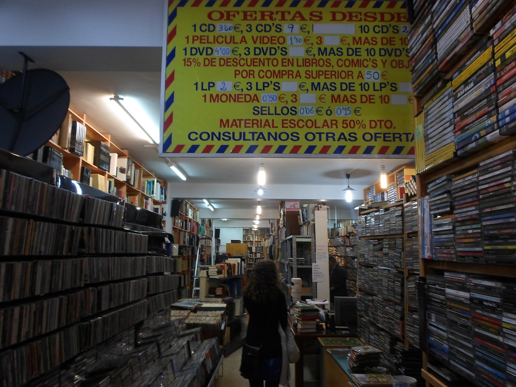 Kickass used book and music store Nathan Mizrachi Flickr