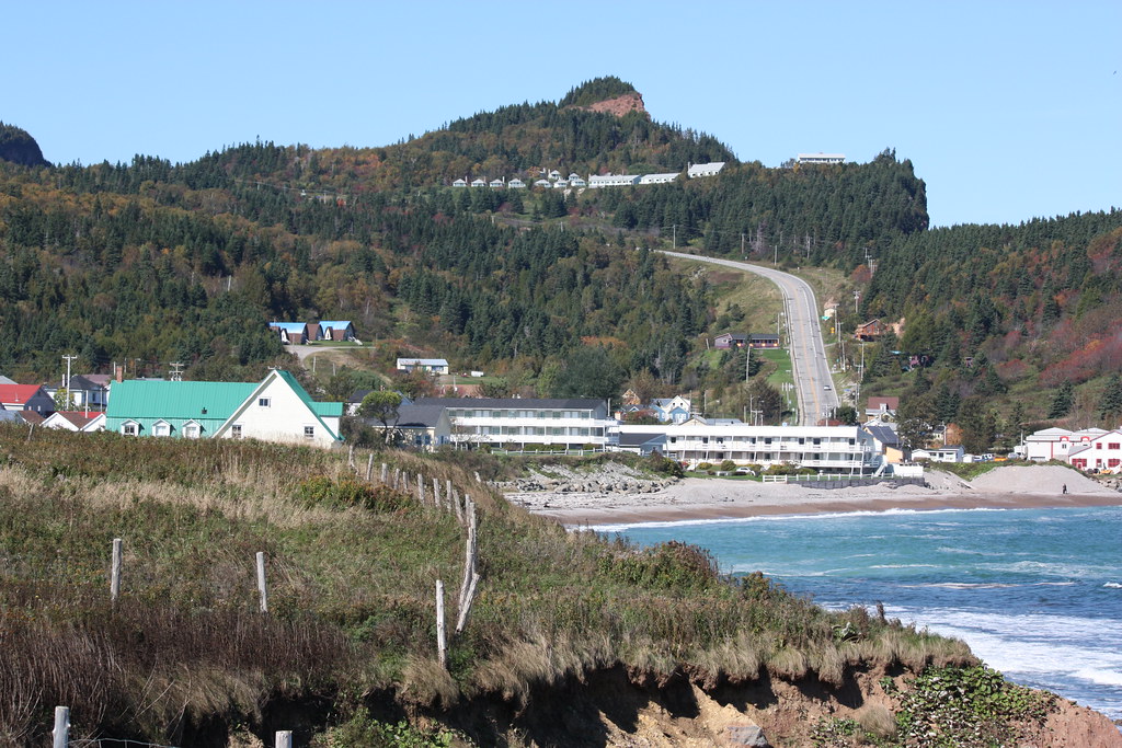 Percé, Quebec View over Percé, Quebec, Canada from the loo… Flickr