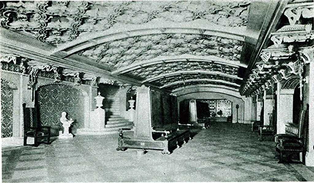 Lobby of the Indiana Theatre, Terre Haute, IN in 1922 Flickr