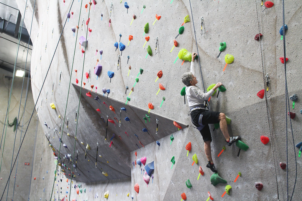 climbia This is at Climb Iowa, a climbing gym in Des Moine… Flickr