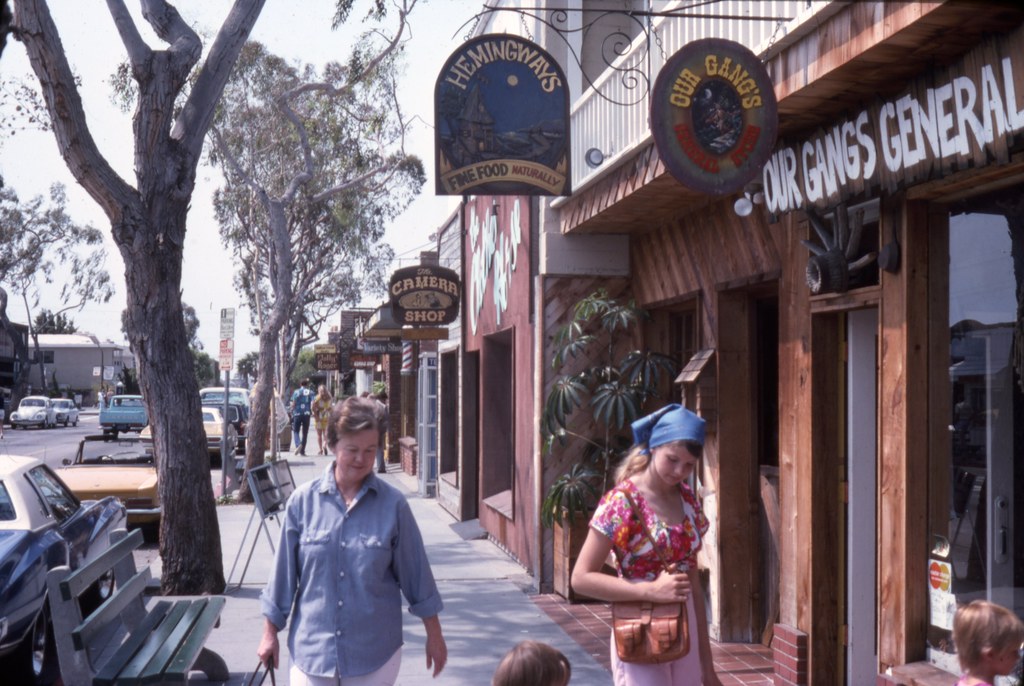 Marine Ave., Balboa Island, Newport Beach, May 1975 Flickr