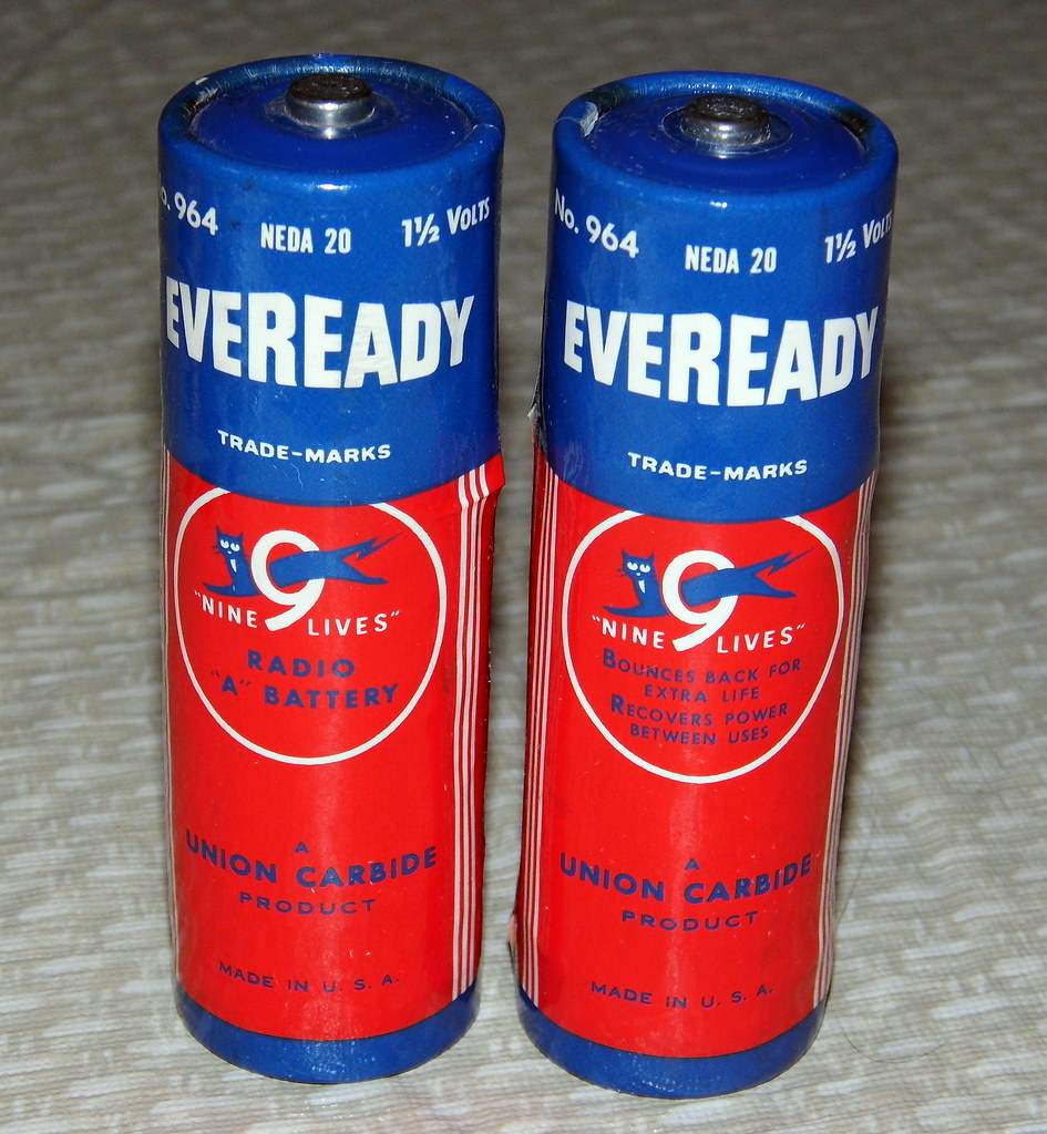 Vintage Eveready Radio "A" Batteries, No. 964, 1.5 Volts, … Flickr