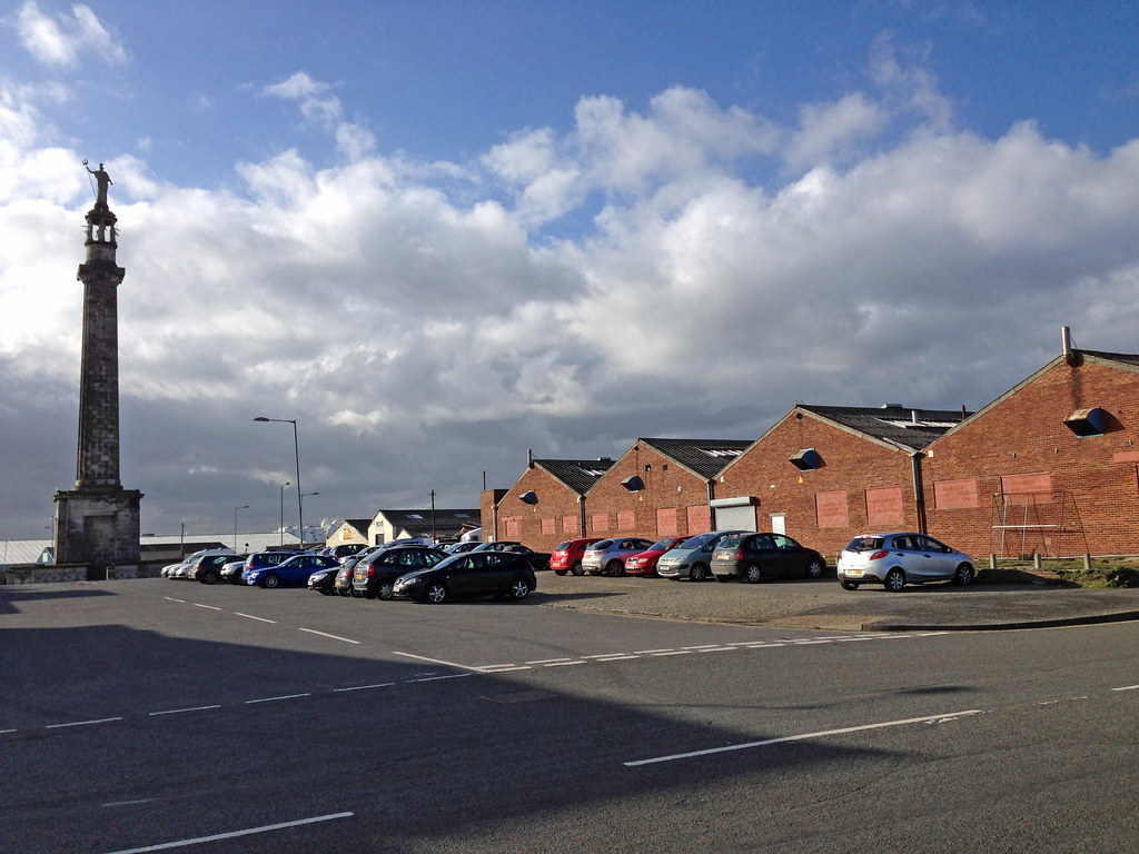 Nelson's Monument, Great Yarmouth Topped by Britannia, and… Flickr