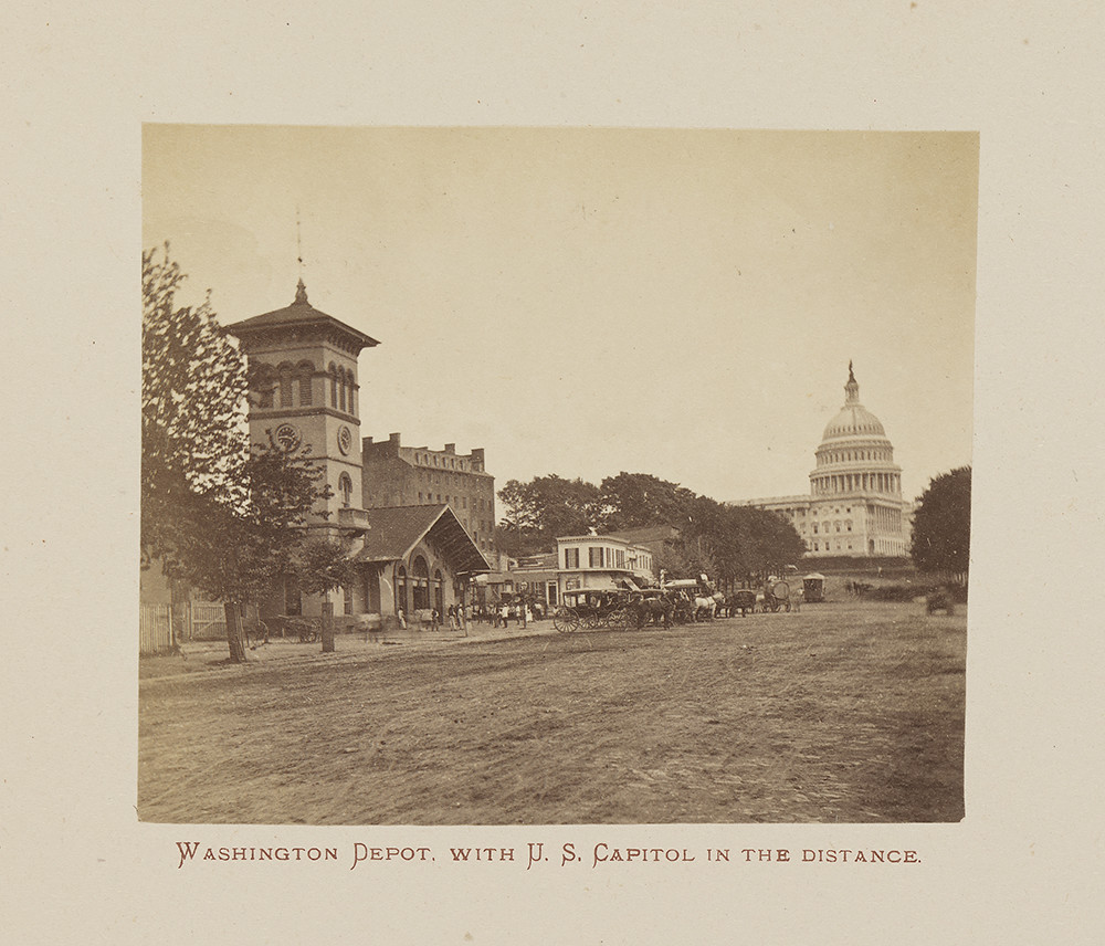 Washington Depot, with U. S. Capitol in the Distance. Flickr