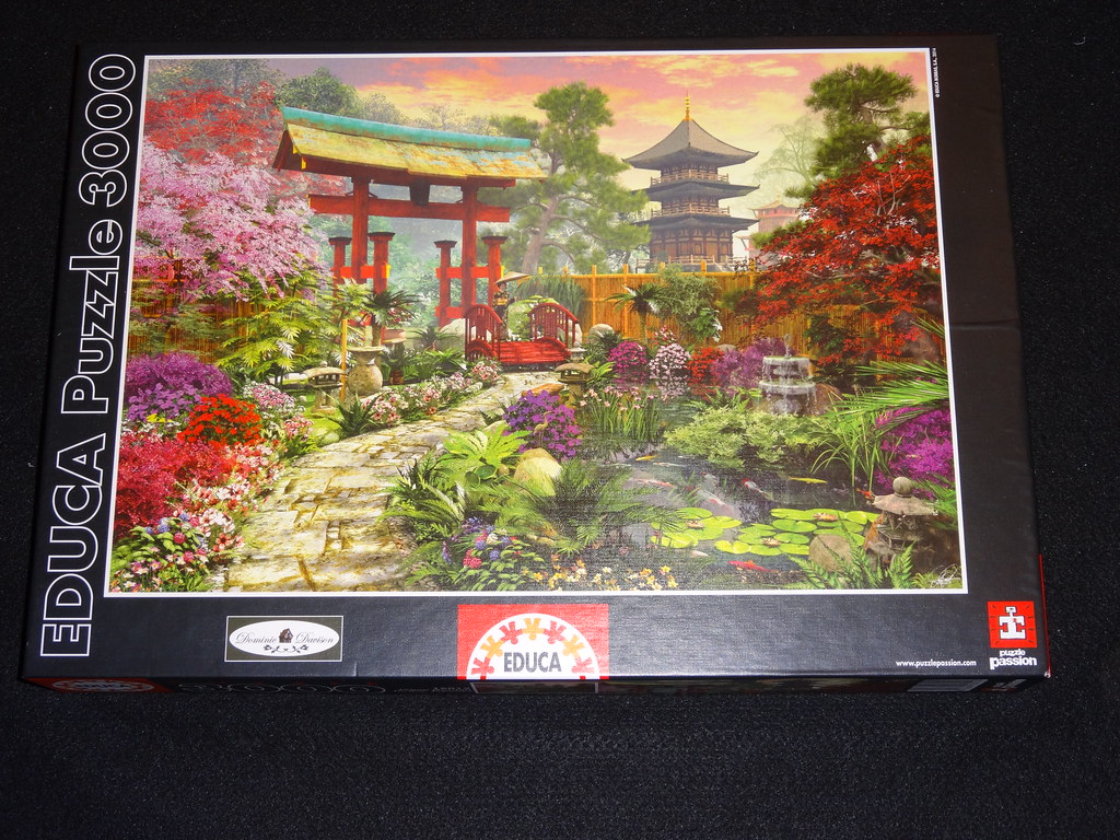 3000 piece Educa Japanese Garden Jigsaw Puzzle TMartian300 Flickr