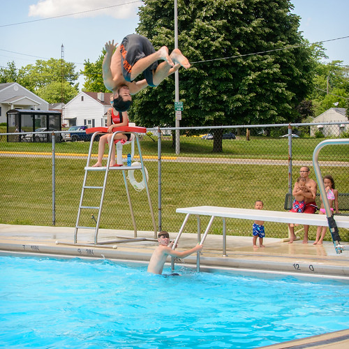 Diving Board Flip Cordell Municipal Pool is located at 9 S… Flickr