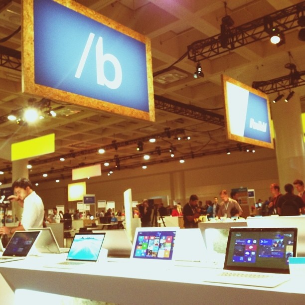Microsoft Build. I like the cut of your jib Windows 8.1 Flickr