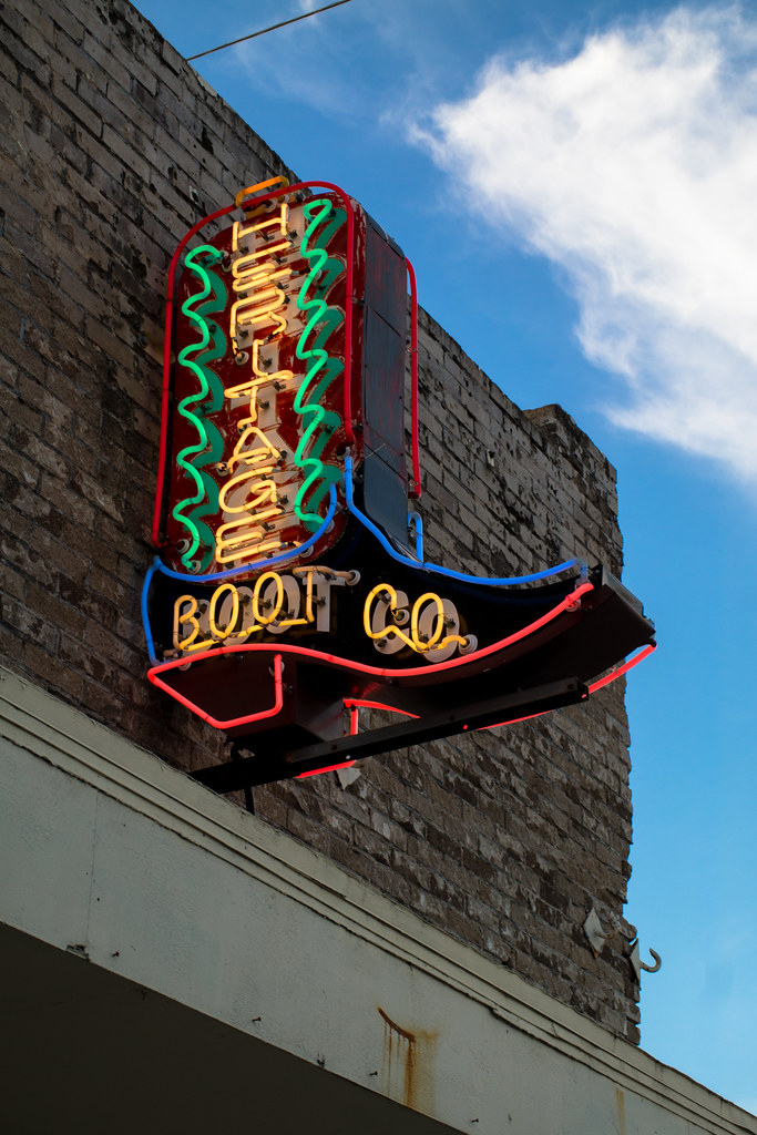Heritage Boot Company on South Congress Austin Nan Palmero Flickr