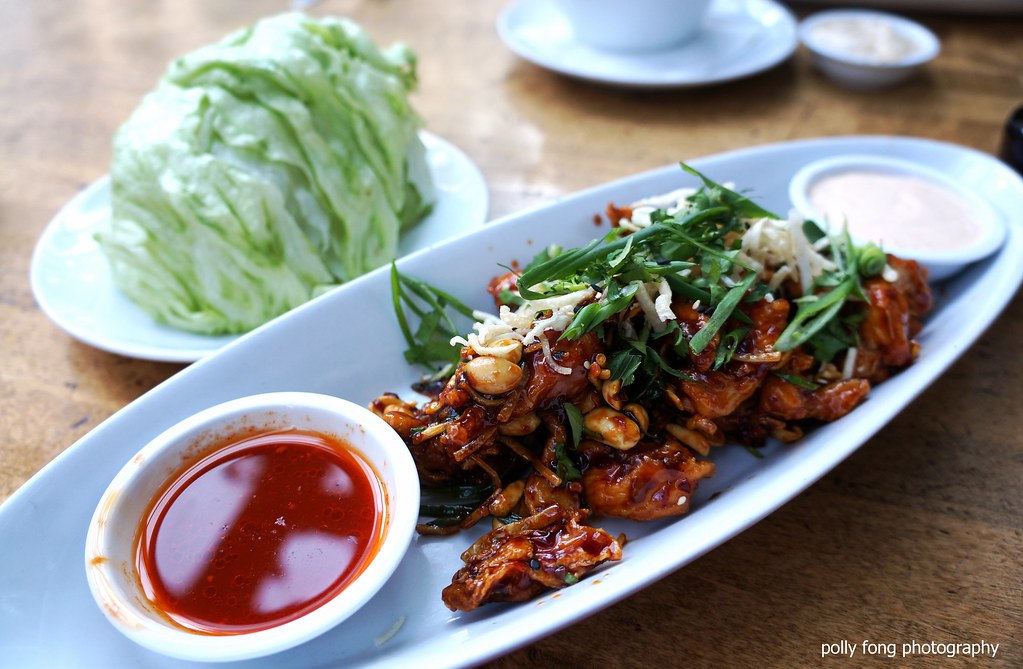 Chicken Lettuce Wrap at Cactus Club Vancouver, BC Polly F Flickr