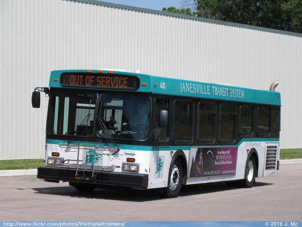 Janesville Transit System 441 Operated by Janesville Tran… Flickr