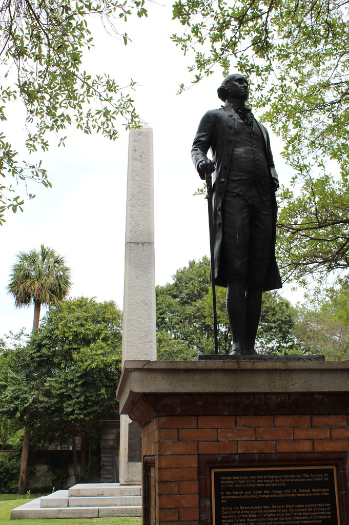 Charleston French Quarter Washington Square Park Washington
