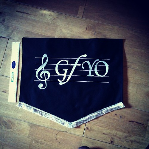 Music stand banners . Include Velcro fixing at rear and se… Flickr