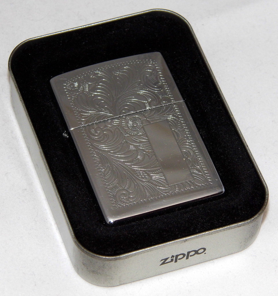 Vintage Zippo Chrome Cigarette Lighter, Made In USA Flickr