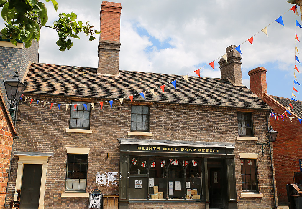 Blists Hill Victorian Town, Post office AndrewMWhitman Flickr