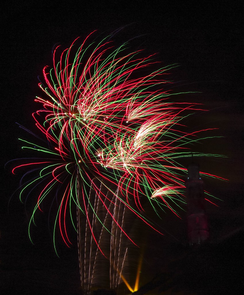 Calton Hill Fireworks One of two fireworks displays after … Flickr
