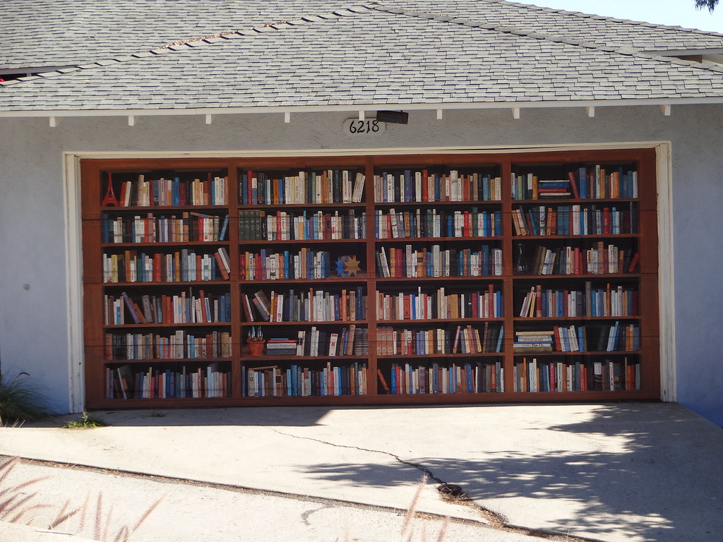 Library Garage Door Los Angeles, California A Syn Flickr