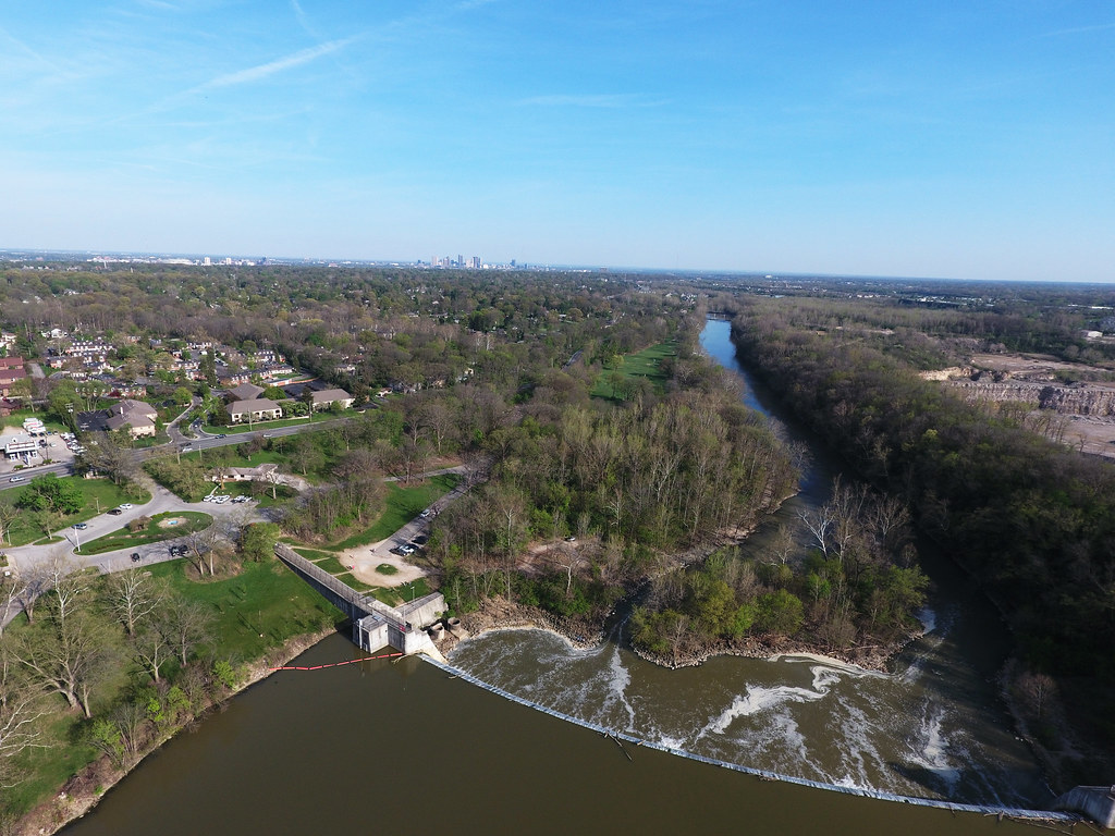 griggs reservoir scioto columbus skyline DCIM\100MEDIA\DJI… Flickr