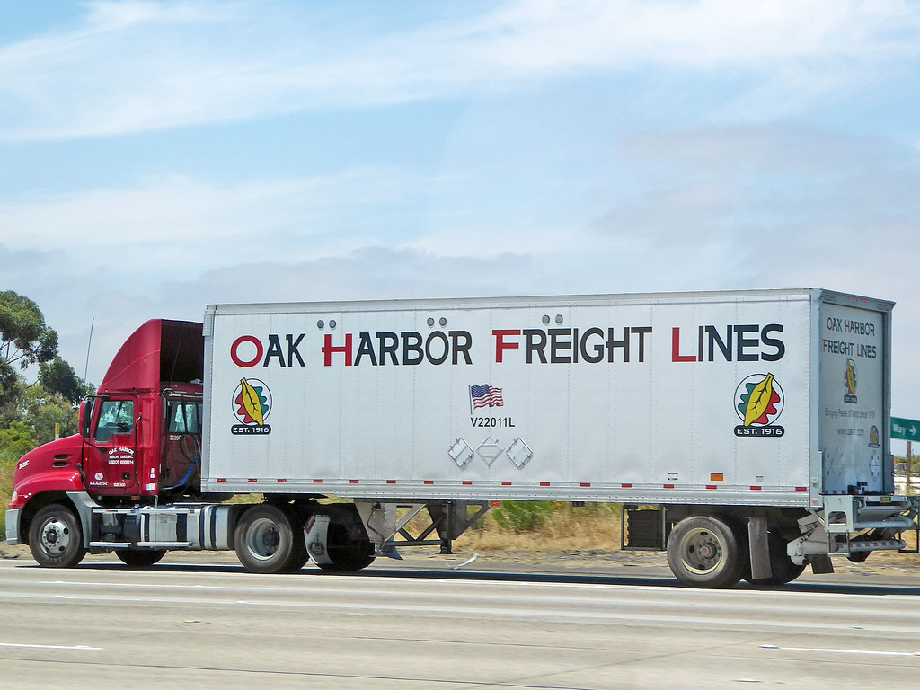 Oak Harbor Freight Lines Truck 6716 David Valenzuela Flickr