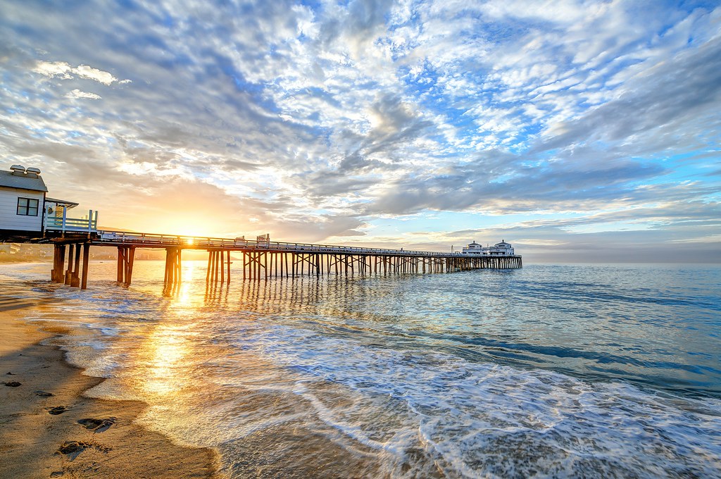Malibu Pier! Nikon D800E HDR Socal / Malibu Landscape / Se… Flickr