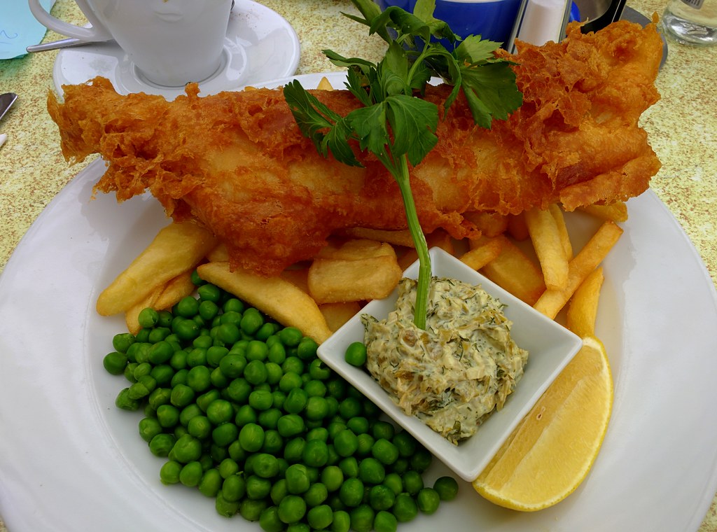 Fish and chips The best fish and chips I've ever had. www.… Flickr