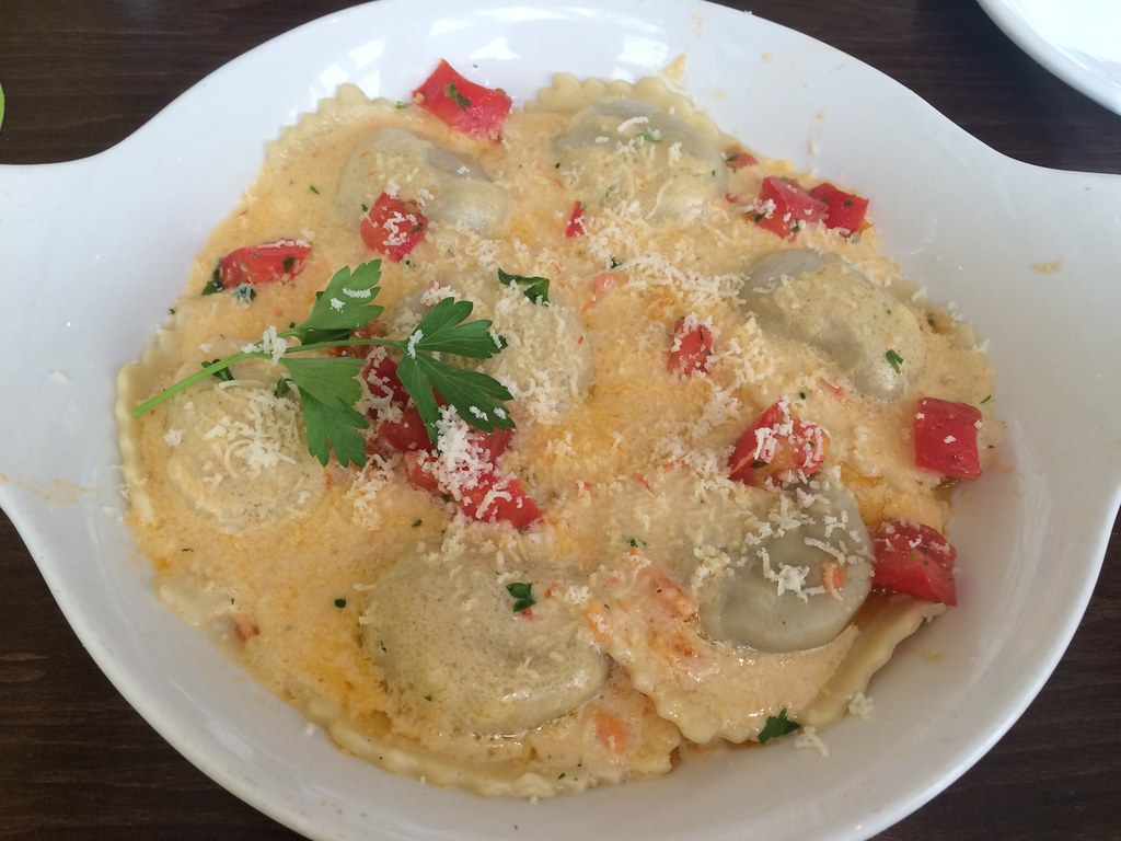 ravioli Portobello mushroom ravioli amber palmer Flickr