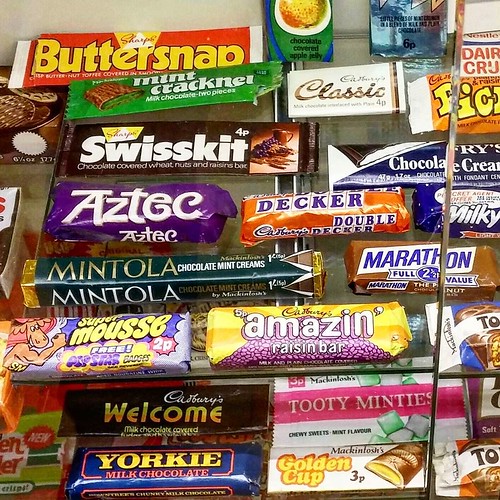 70s chocolate bars at The Museum of Brands in W11. Would y… Flickr