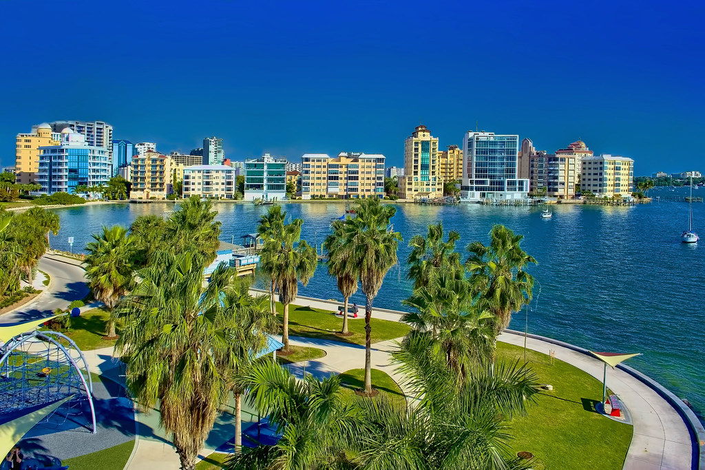 View of downtown Sarasota, Florida, USA Sarasota is a city… Flickr