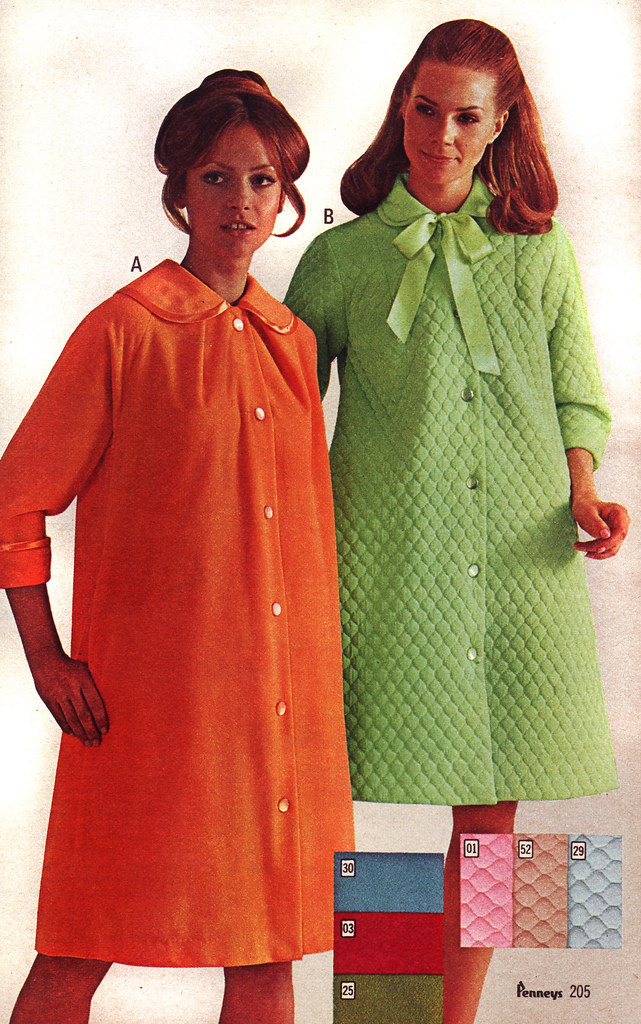 Pennys 70 fw orange green robes jsbuttons Flickr