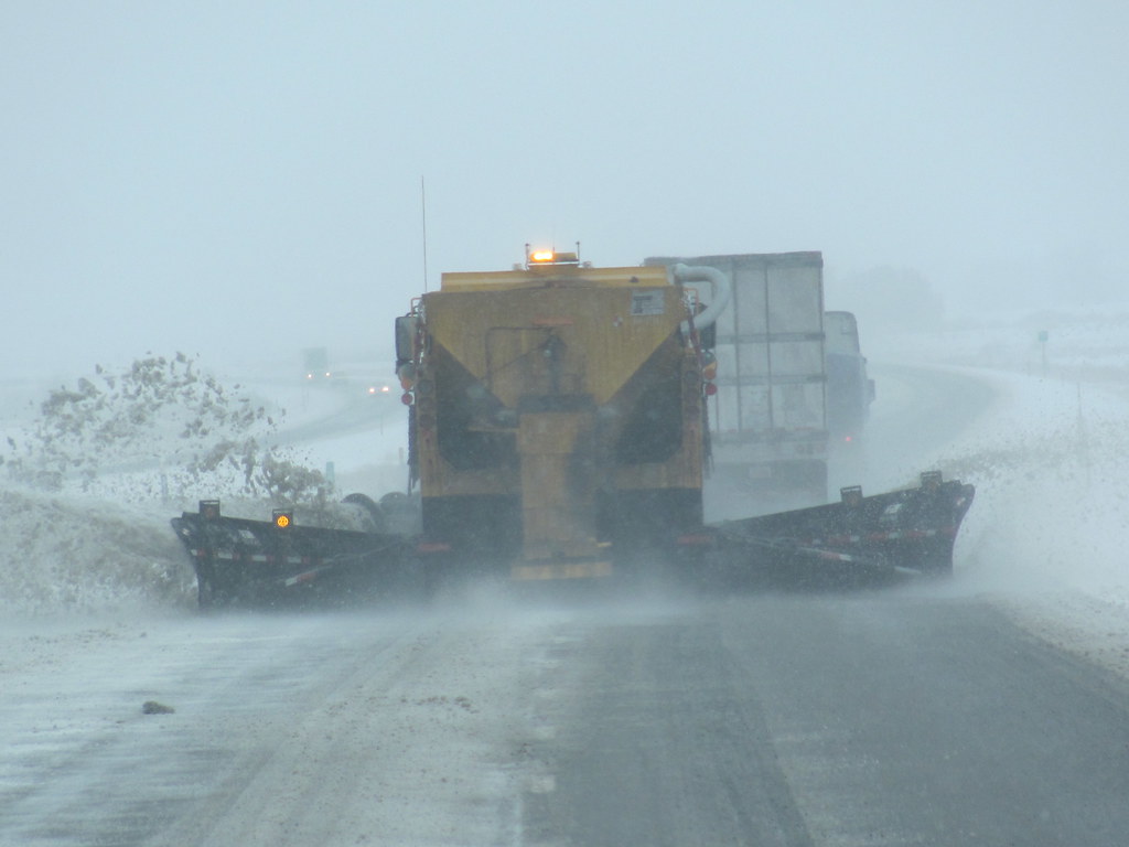 Double wing plow working in eastern Oregon ODOT is testing… Flickr