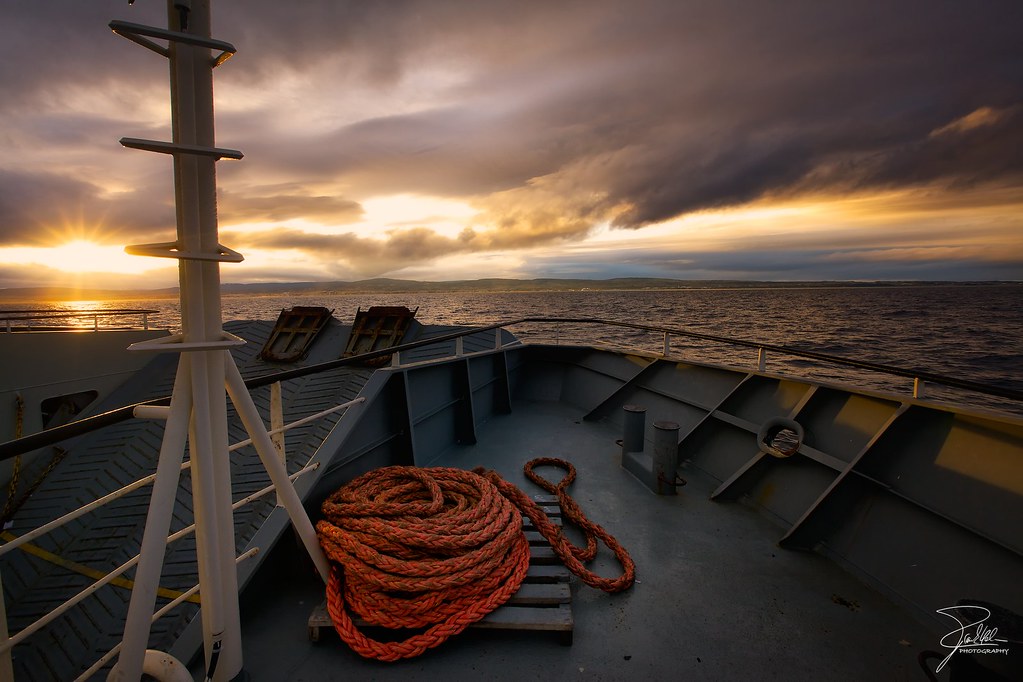Sunset on the Magellan Straight a photo on Flickriver