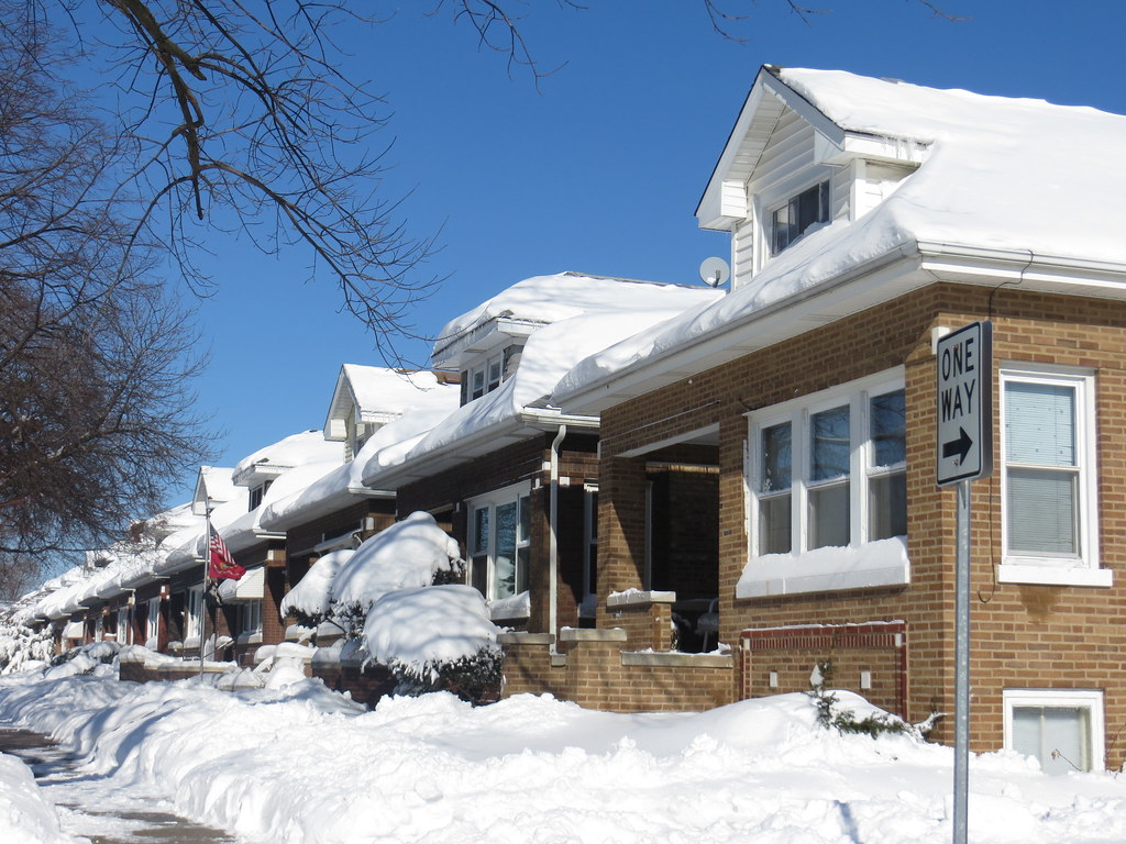 Snow scenes Berwyn, Illinois Debbie Mercer Flickr