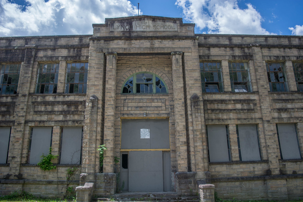 Old Lynch High School Lynch, KY Logan Thomas Flickr