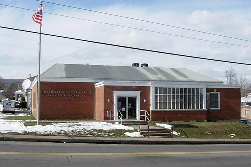 Taylor, PA Branch post office Lackawanna County. Photo by … Flickr