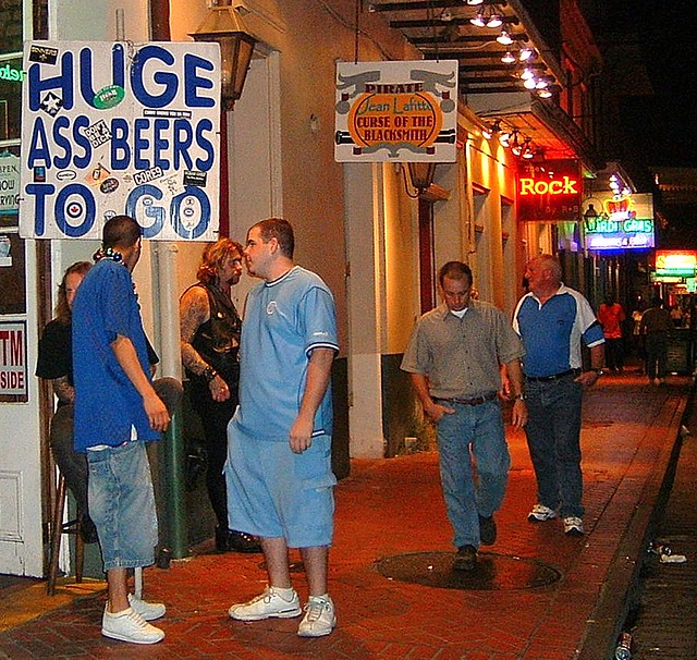 Huge A Beers Bourbon Street in French Quarter, New Orlea… Flickr
