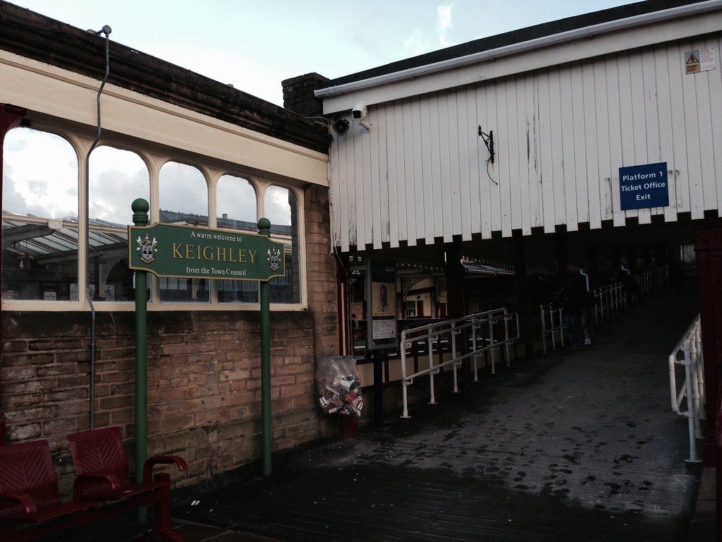 Keighley station Keighley, West Yorkshire, England. Masayuki (Yuki