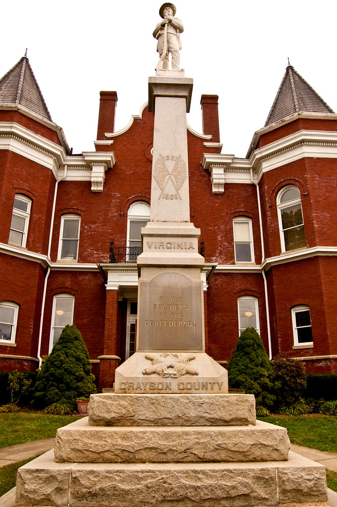 Oct 12 201315 Grayson County Courthouse and Confederate S… Flickr