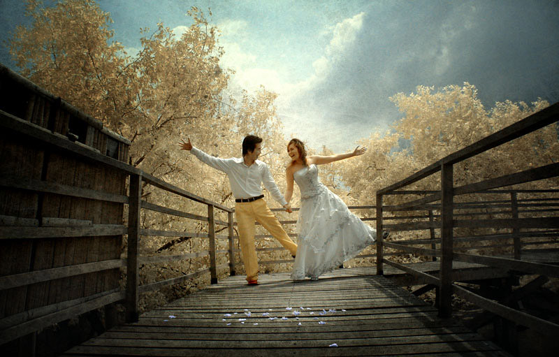 Gambar Preweding Begron Fu Tren Untuk Background Prewedding Outdoor